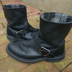 doc martens biker boots